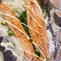 aym_mum's cooksnap of when they made トースターでシャケと野菜のホイル焼き！.