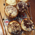 owbrother's cooksnap of when they made ホケミで簡単☆卵不使用マーブルマフィン。.