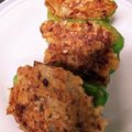 ｒｉｍｉｈａ's cooksnap of when they made ＊小豆スープの小豆消費＊ピーマンの肉詰め.