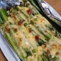 だいたいぶ's cooksnap of when they made ２度驚く！旬の☆アスパラでマヨチーズ焼き.