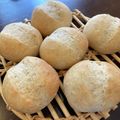 ケクケク's cooksnap of when they made HBdeオートミール入りプチパン♪.