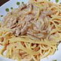 みーたすはら's cooksnap of when they made 簡単♫ツナクリームパスタ.