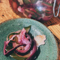 みてみてー！'s cooksnap of when they made 自家製梅酢で作る♪簡単しば漬け.