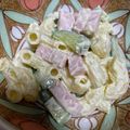 ★ゴンぎつね★'s cooksnap of when they made 魚肉ソーセージでマカロニサラダ♪.