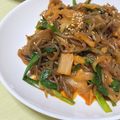 YU-ZEN's cooksnap of when they made 白滝でもやしｷﾑﾁ炒め⭐低ｶﾛﾘｰ⭐.