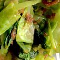 キロリン's cooksnap of when they made ■糖質制限■小松菜キャベツ簡単梅おかか味.