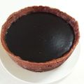 roll21's cooksnap of when they made 濃厚チョコプリンタルト.