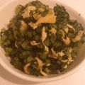 ♦︎くぅ〜こ♦︎'s cooksnap of when they made 大根の葉っぱの炒め煮.