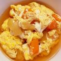 ミータソ★'s cooksnap of when they made 幼児食に☆めんつゆで簡単に豆腐の卵とじ.