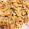 baegopa's cooksnap of when they made 野菜たっぷり肉味噌とご飯をレタスに包んで.