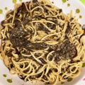 ayumi→'s cooksnap of when they made 海苔と昆布のクリームパスタ.