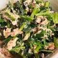クックOT0XG0☆'s cooksnap of when they made 小松菜とツナのわさびマヨサラダ.