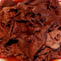 ボン７☆'s cooksnap of when they made すき焼き風！薄切り牛肉の1枚焼き.