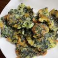 ☆smile　胡桃☆'s cooksnap of when they made 離乳食後期 ほうれん草ポテトチーズおやき.