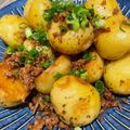 szkbleu's cooksnap of when they made 新じゃがの挽肉煮っ転がし.