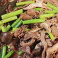しゅうたろう。's cooksnap of when they made 牛肉とにんにくの芽の炒めもの☆.