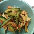 クックXJAIME☆'s cooksnap of when they made 本技キムチときゅうりの和え物.