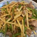 たまゴン♪'s cooksnap of when they made チンジャオロース(旬のたけのこを使って).