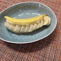 しゅい6's cooksnap of when they made 簡単、まな板要らず‼️なバナナの切り方☆.