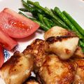まろぴ～ぬ's cooksnap of when they made 鶏むね肉のポン酢照り焼き.