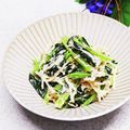 Dellaたん's cooksnap of when they made 簡単 小松菜とえのきの小鉢.