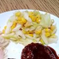 ポニーリボン's cooksnap of when they made キャベツとコーンのコンソメ炒め.