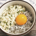 えそそそ's cooksnap of when they made 簡単 めかぶ しらす丼.