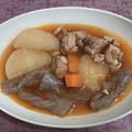 リラックマ君ママ♡'s cooksnap of when they made ケチャップ？！蒟蒻と大根と鶏もも肉の煮物.