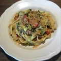 Yokchina's cooksnap of when they made 豚肉とブロッコリーのラグーのマファルデ.