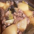 ふぁんころ's cooksnap of when they made 柔らか牛スジ煮込み 醤油味 .