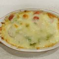 クック9BD0HE☆'s cooksnap of when they made アボカド・トマト・たまごのチーズ焼き.