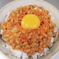 あたりめっこ's cooksnap of when they made 簡単！キムチ納豆の卵かけご飯.