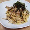 ぼんめぐ's cooksnap of when they made ツナとえのきのバター醤油パスタ.