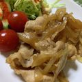 ﾏｨﾁｬﾝ's cooksnap of when they made ☆豚小間☆柔らかしょうが焼き☆.
