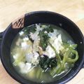 cookkiiee's cooksnap of when they made 【風邪に速効】生姜豆腐スープ.