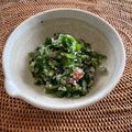 Asaras's cooksnap of when they made 蕪の葉のサンボーラ(ココナッツの和え物).
