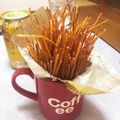 ぶりこんぶ's cooksnap of when they made 簡単おつまみ＊やみつきカリカリパスタ.