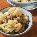 低カロ探検隊's cooksnap of when they made カリフラワーと豚肉の煮物.