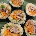 キャメロンjp's cooksnap of when they made キンパ風！豚キムチ海苔巻.