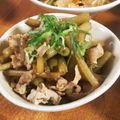 低カロ探検隊's cooksnap of when they made フキと豚バラの炒め煮.