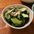 低カロ探検隊's cooksnap of when they made きゅうりとみょうがの中華風浅漬け.