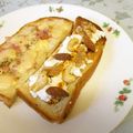 龍青空ママ's cooksnap of when they made ハニーチーズナッツ☆オープンサンド.