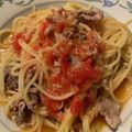 クックJWLD9G☆'s cooksnap of when they made ランチに！豚こまとトマトのパスタ.