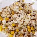 ゆう赤大好き♪♪'s cooksnap of when they made 簡単！ごぼうとひき肉のチャーハン.