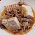 miyam315's cooksnap of when they made 絶品！我が家の肉豆腐.