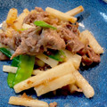 ガッツキ虫's cooksnap of when they made 台湾の絶品料理★長芋と牛肉の中華炒め.