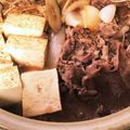 やえまりも's cooksnap of when they made 新ごぼう新玉ねぎで、すき焼き牛肉豆腐！.