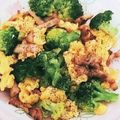 銀河鉄道ゆいまる's cooksnap of when they made ブロッコリーと卵のふんわり炒め.