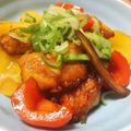 食いしん坊ショコラ's cooksnap of when they made めかじきとパプリカの南蛮炒め.