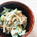 3yury's cooksnap of when they made レンジで簡単♬えのきオクラのマヨポン和え.